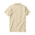Mens Polo Shirt Mockup | Natural Relaxed Fit Back View — Print on Demand Mockup | High-Res JPG Download | Commercial Use Included | MockupBulk