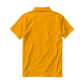 Mens Polo Shirt Mockup | Orange Relaxed Fit Back View — High-Res JPG Template | Instant Digital Download | POD Etsy Shopify | MockupBulk