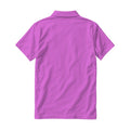 Mens Polo Shirt Mockup — Orchid Relaxed Fit Back View — Print on Demand Mockup | High-Res JPG Download | Commercial Use Included | MockupBulk
