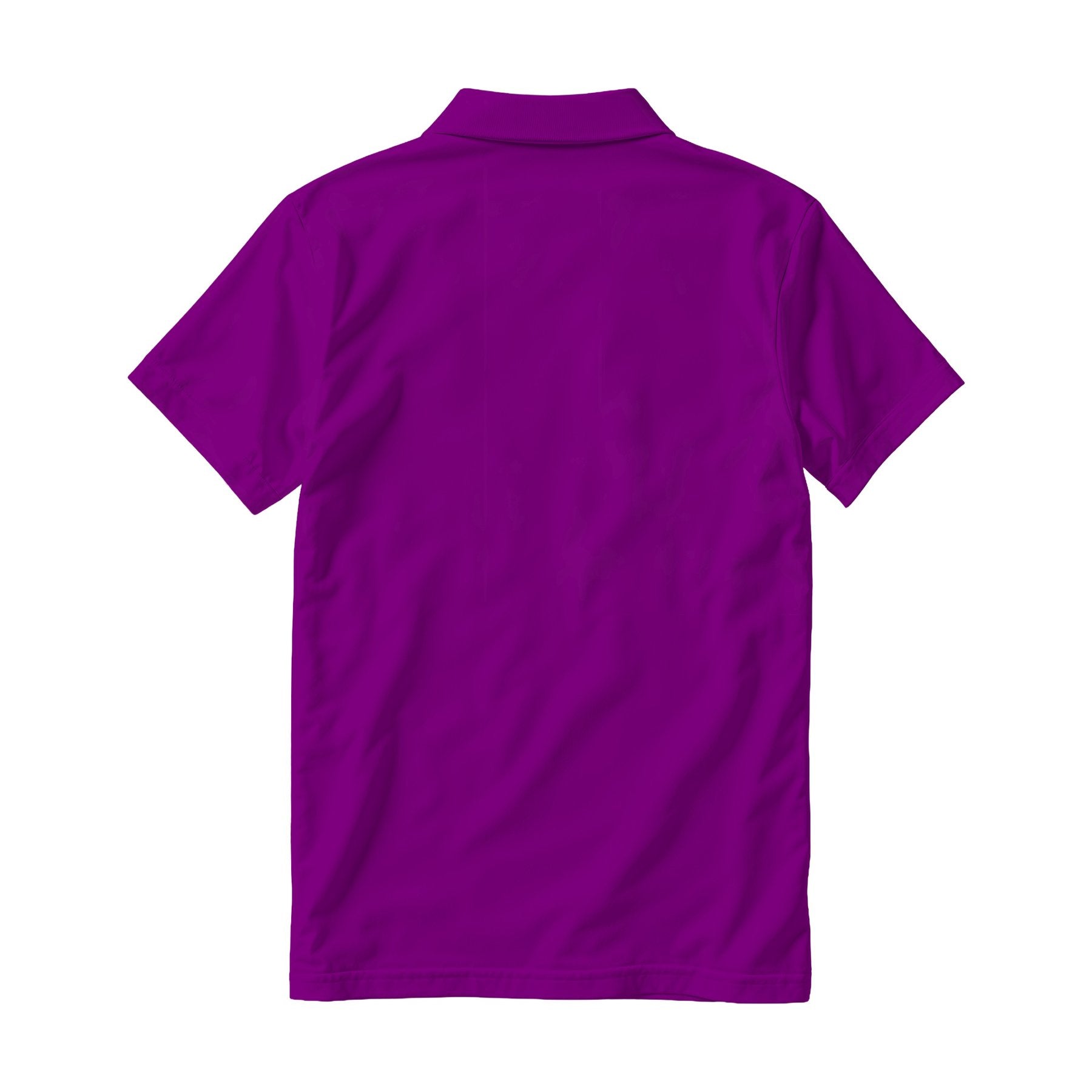 Mens Polo Shirt Mockup, Purple Relaxed Fit Back View | POD Print Mockup | Instant JPG Download | Commercial Licence Included | MockupBulk