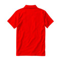 Red Relaxed Fit Back View Mens Polo Shirt Mockup | JPG Mockup Download | For POD Sellers Designers Etsy Shops | Commercial Use | MockupBulk