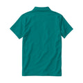 Mens Polo Shirt Mockup, Teal Relaxed Fit Back View | High-Res JPG Instant Download | Commercial Use | Etsy POD Shopify Template | MockupBulk
