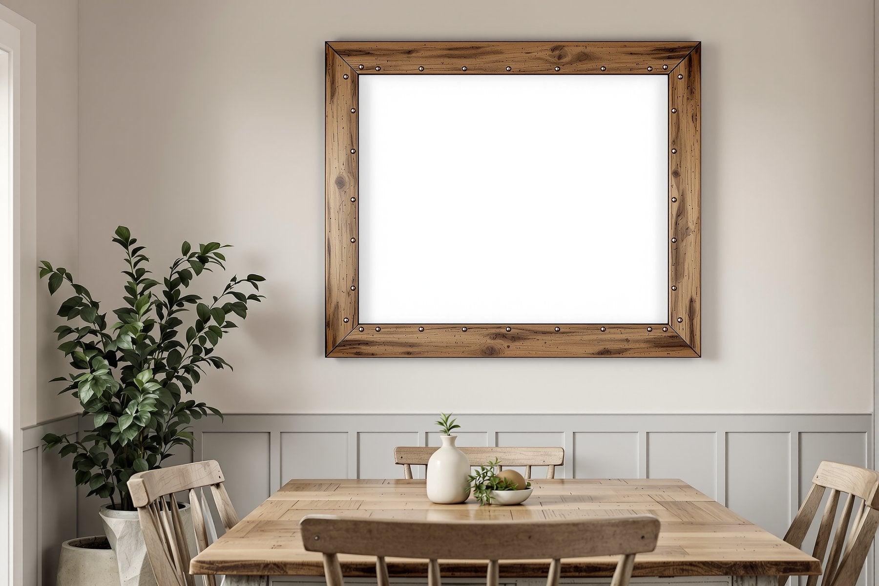 Rustic Frame Mockup — Blank Template #017 — Frame Mockup JPG Download | bulkmockup Template | Commercial Licence | MockupBulk