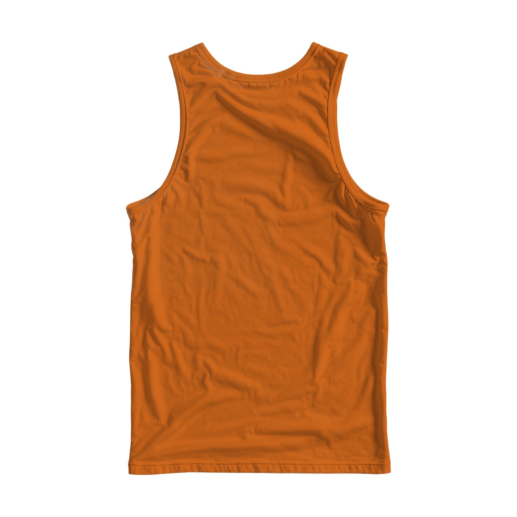 Antique Orange Regular Fit Back View Unisex Singlet Mockup | Product Mockup JPG | Instant Download | Commercial Use for POD Sellers | MockupBulk