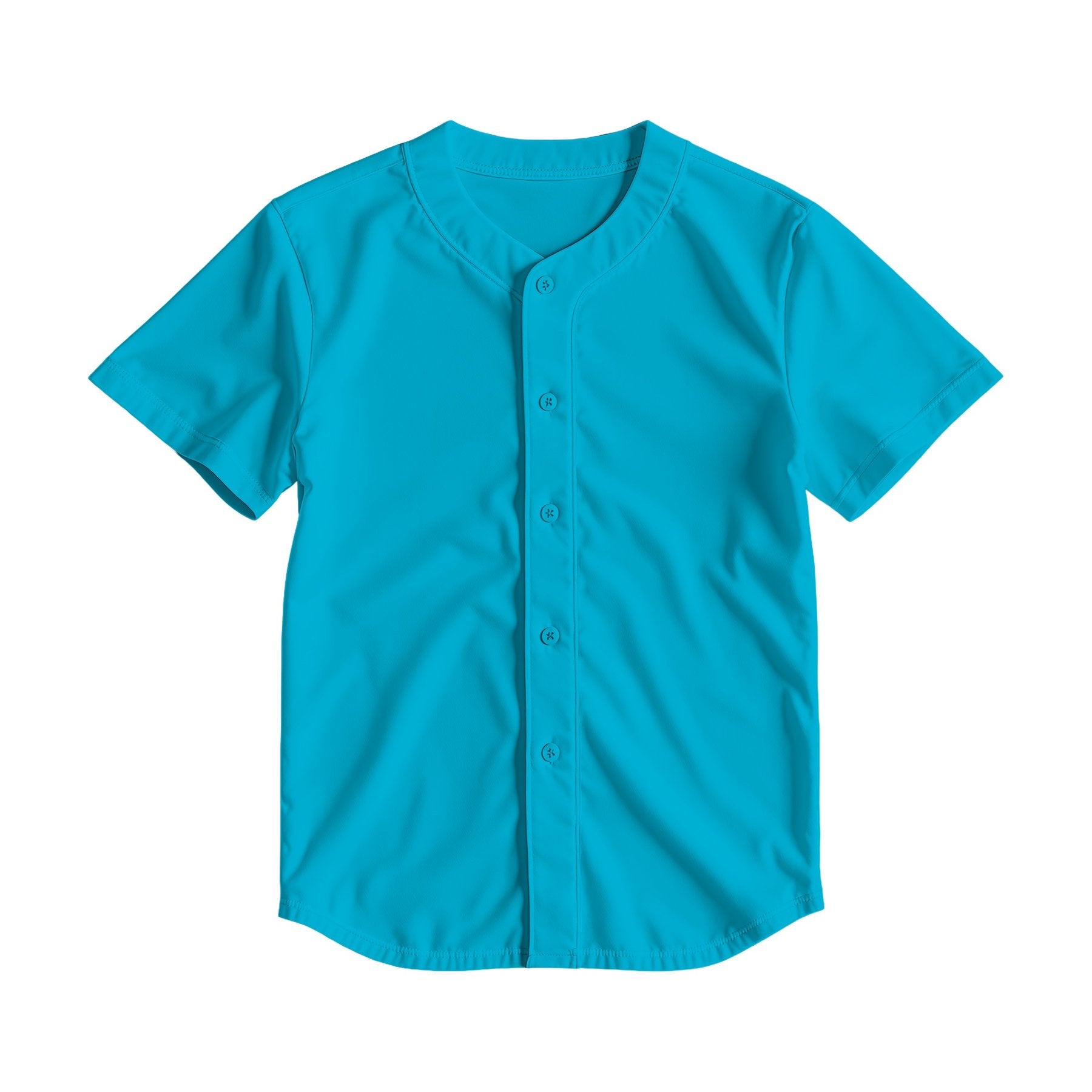 Aqua Unisex Jersey Mockup | High-Res Mockup Template | JPG Digital Download | Commercial Licence | MockupBulk