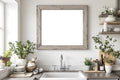 Blank Template #020 Rustic Frame Mockup | Frame Template JPG | Instant bulkmockup Download | Commercial Use | MockupBulk