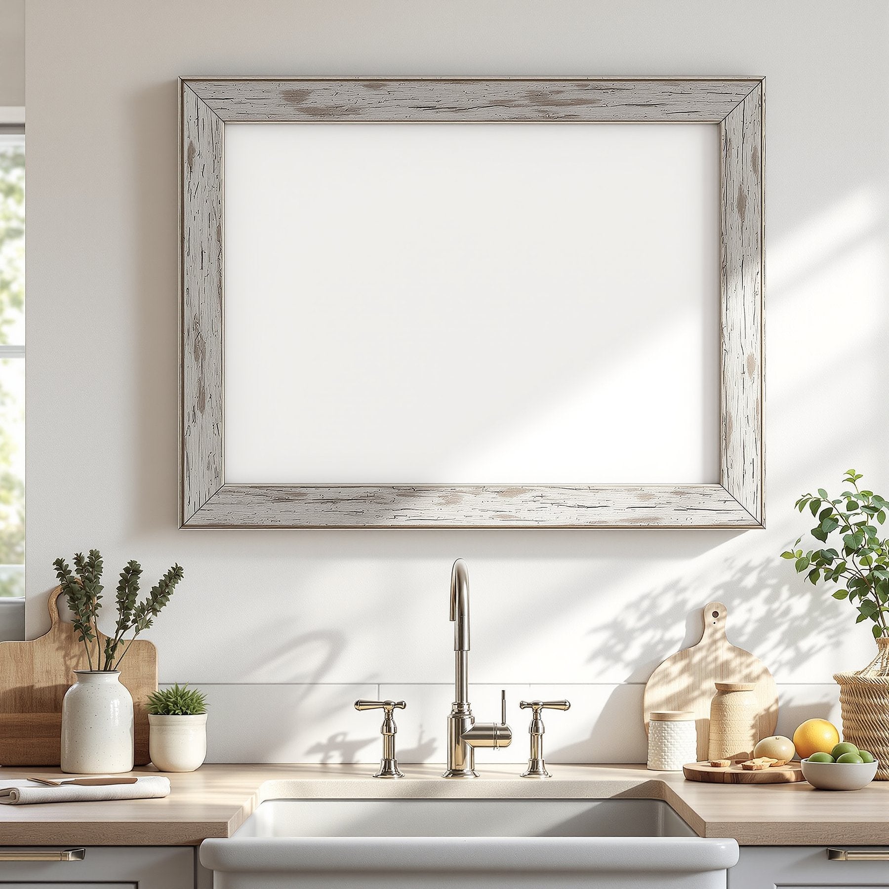 Rustic Frame Mockup, Blank Template #021 | Empty Frame Mockup Template | JPG Digital Download | Commercial Licence | bulkmockup Shop