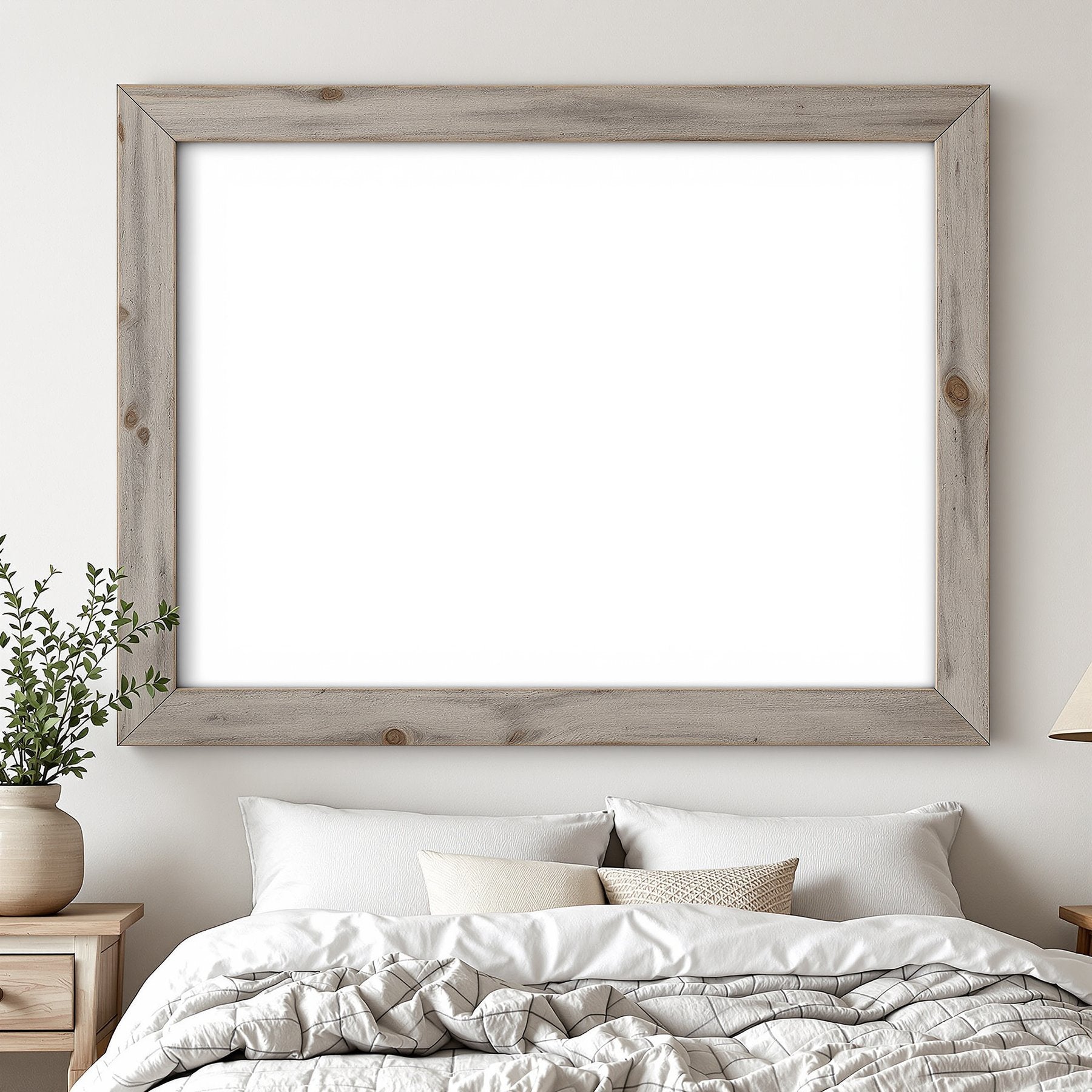 Rustic Frame Mockup | Blank Template #023 | Empty Frame Template | bulkmockup High-Res JPG | Commercial Use Included | MockupBulk