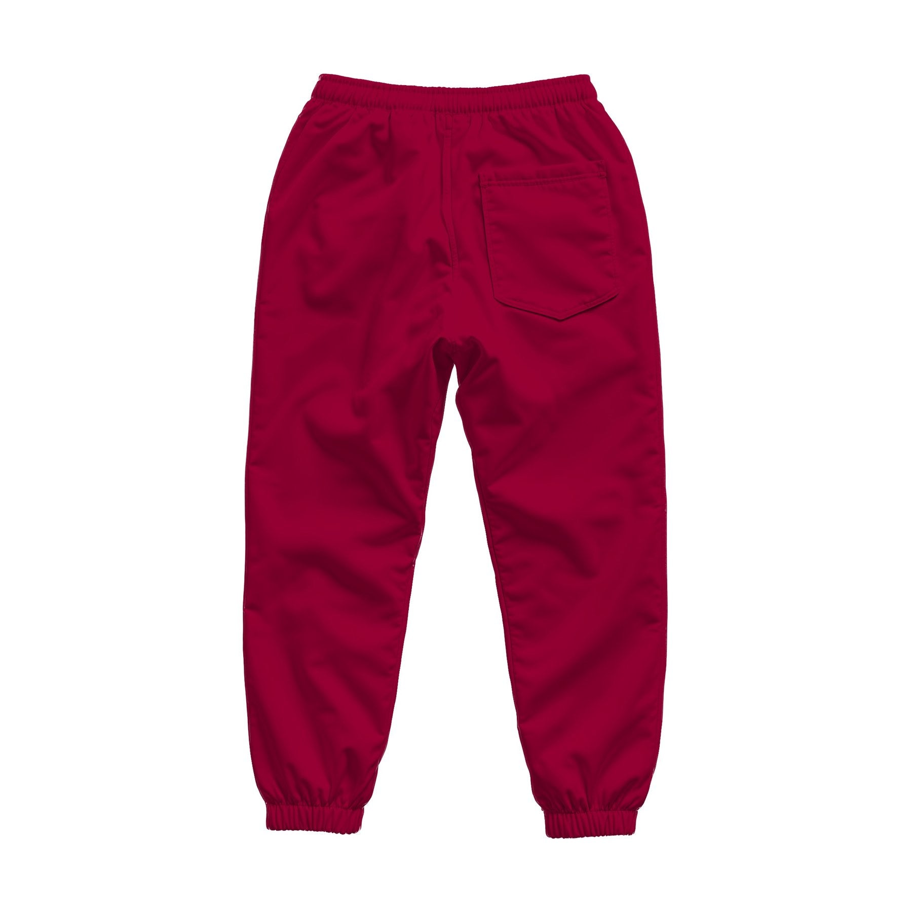 Antique Cherry Red Back View Unisex TrackPants Mockup | Product Mockup JPG | Instant Download | Commercial Use for POD Sellers | MockupBulk