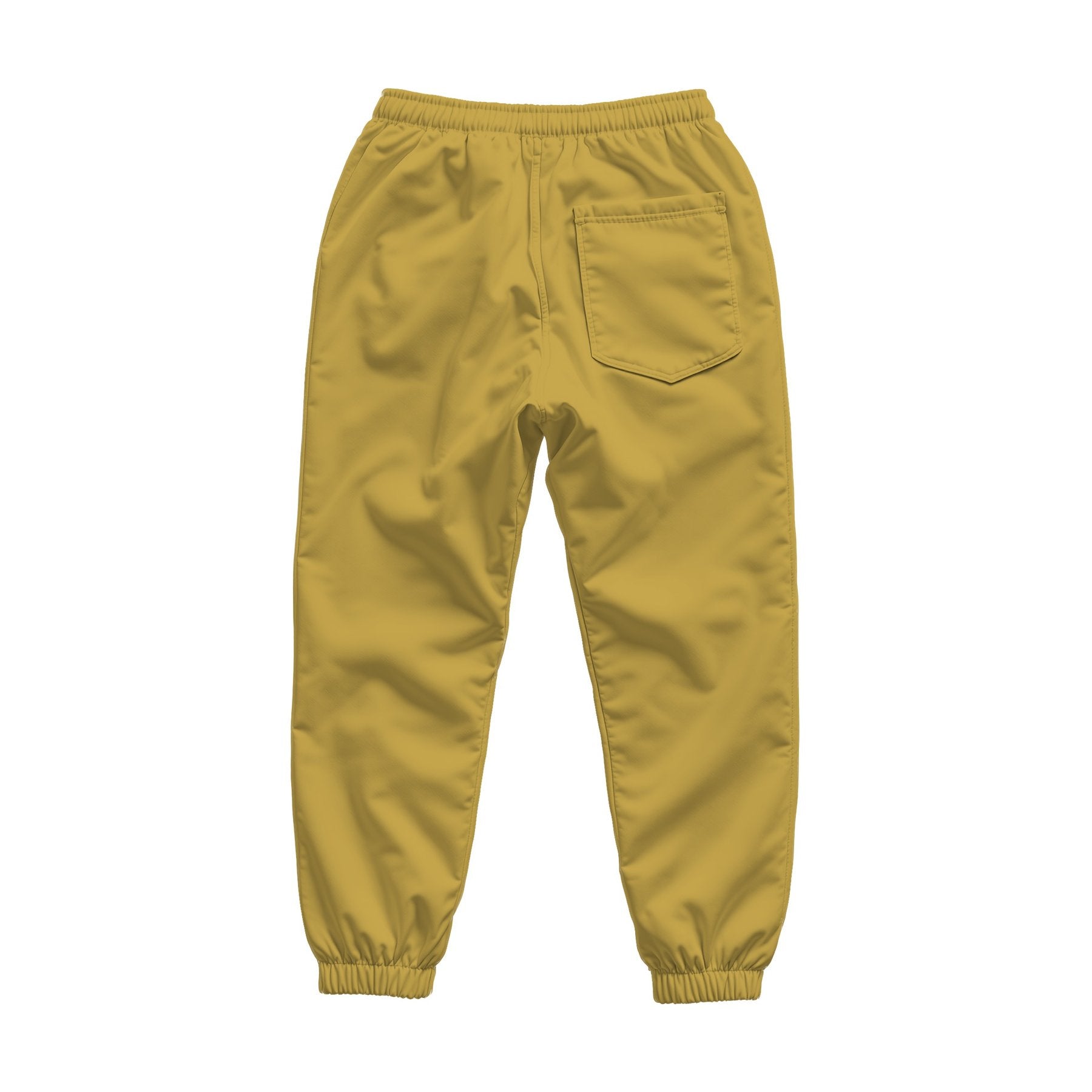 Antique Gold Back View Unisex TrackPants Mockup | Digital JPG Mockup | Commercial Licence | For Etsy Printful Printify | MockupBulk