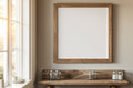 Rustic Frame Mockup, Blank Template #031 | Empty Frame Template | bulkmockup High-Res JPG | Commercial Use Included | MockupBulk