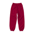 Antique Cherry Red Back View Unisex TrackPants Mockup | Digital Download Mockup | High-Resolution JPG | Commercial Use Included | MockupBulk
