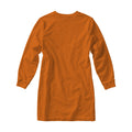 Antique Orange Back View Womens Dress Mockup | Print on Demand Mockup | High-Res JPG Download | Commercial Use Included | MockupBulk