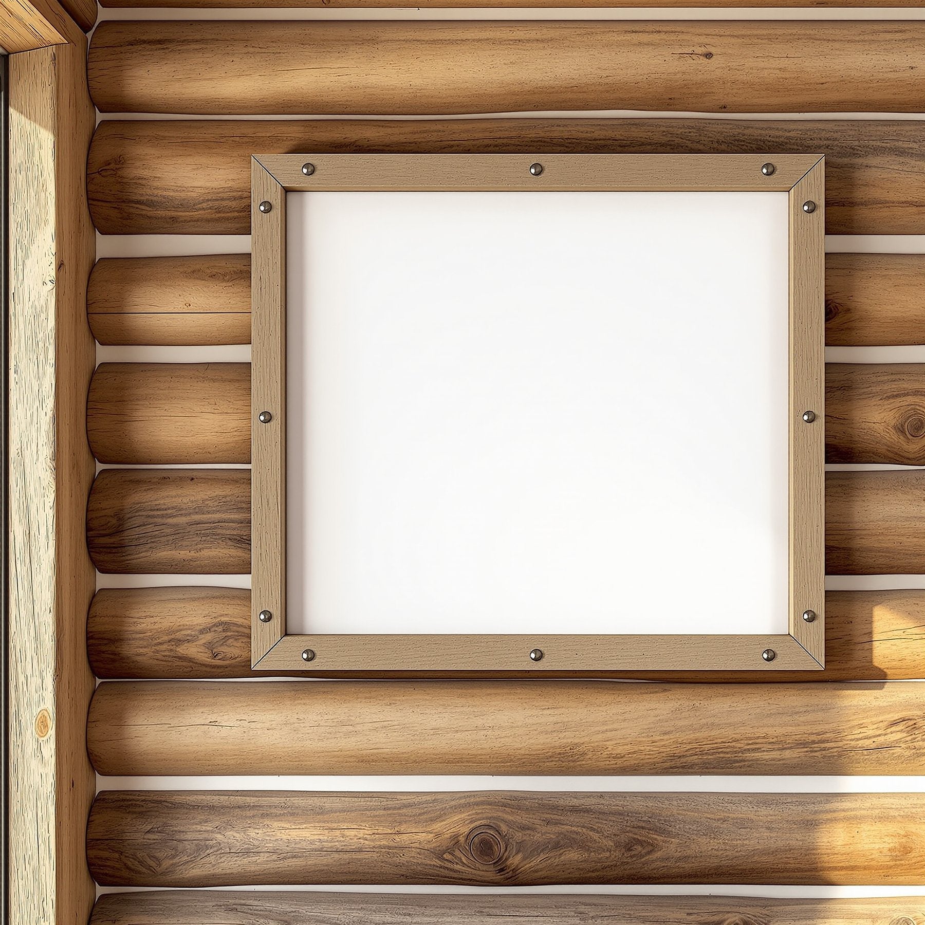 Blank Template #039 Rustic Frame Mockup | High-Resolution JPG | bulkmockup Template | For Etsy POD Print Sellers | MockupBulk