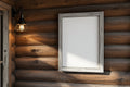Rustic Frame Mockup, Blank Template #040 | High-Resolution JPG | bulkmockup Template | For Etsy POD Print Sellers | MockupBulk