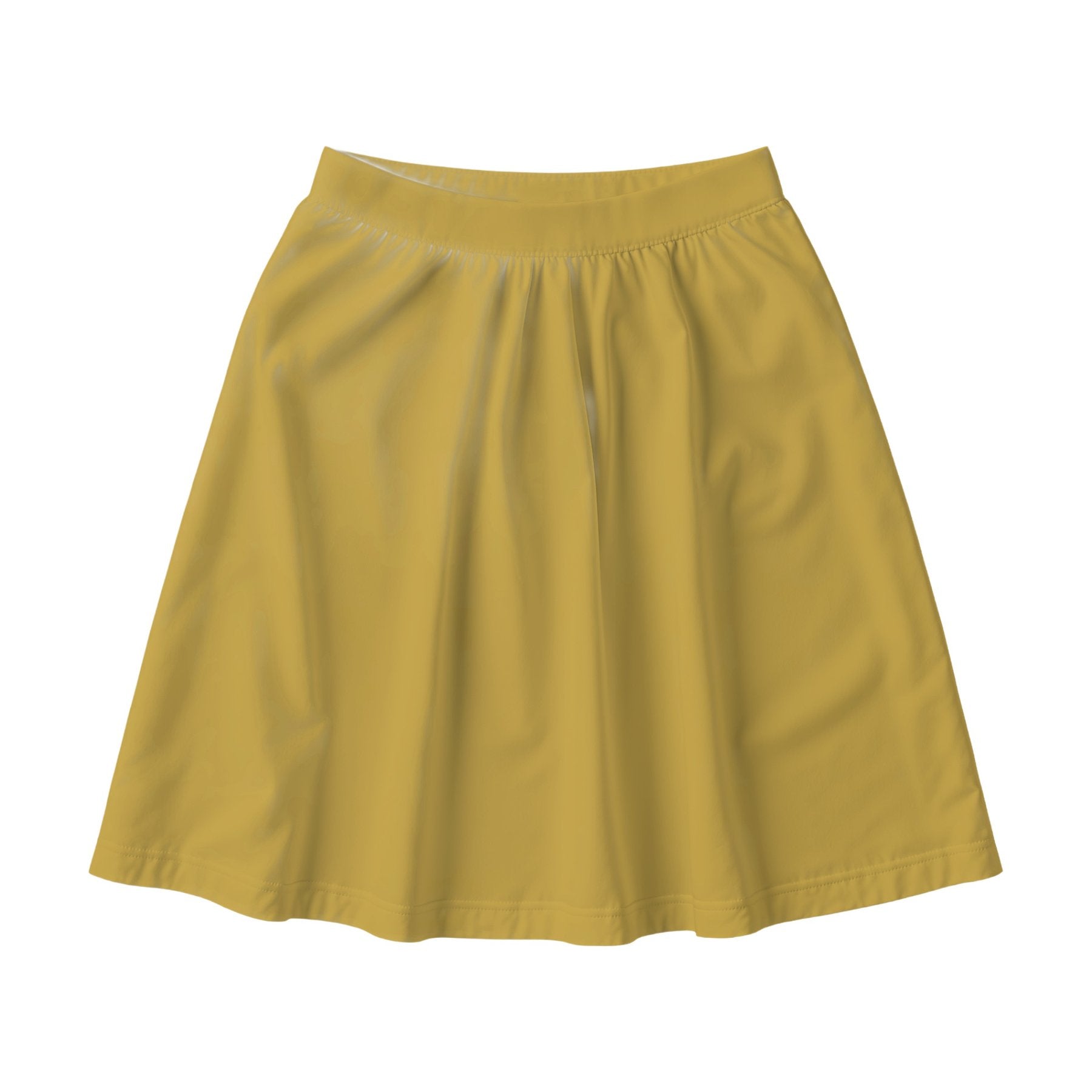 Antique Gold Womens Skirt Mockup | Digital JPG Mockup | Commercial Licence | For Etsy Printful Printify | MockupBulk