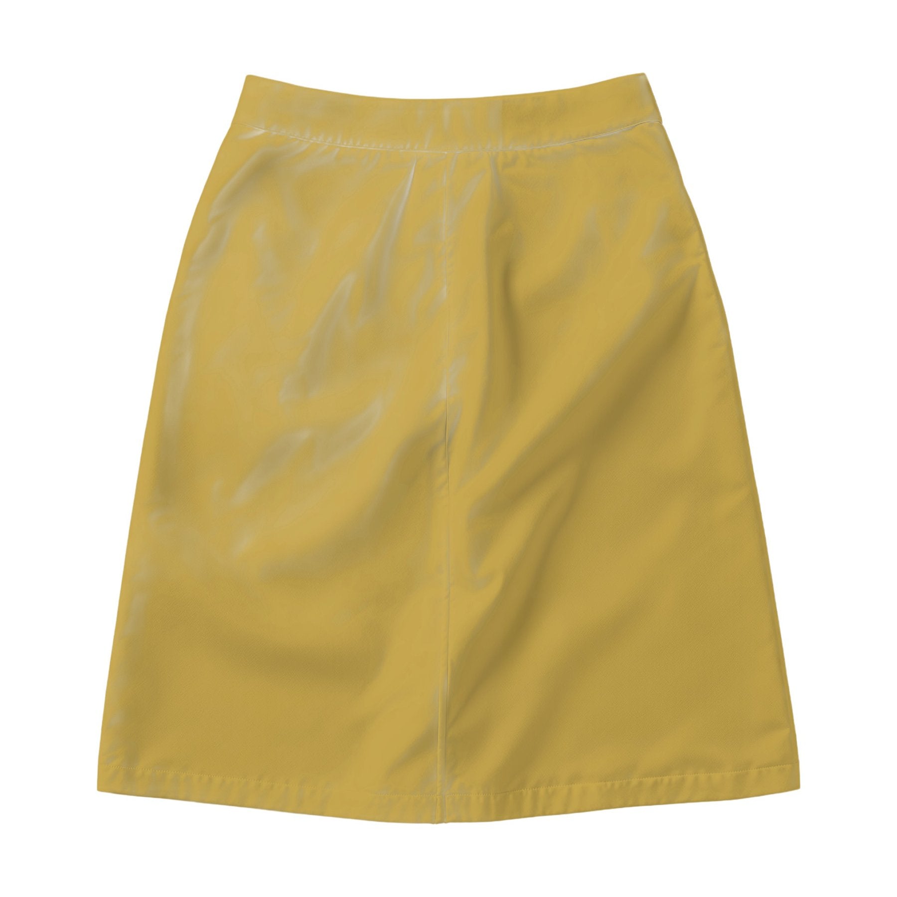 Antique Gold Back View Womens Skirt Mockup | JPG Mockup Download | For POD Sellers Designers Etsy Shops | Commercial Use | MockupBulk