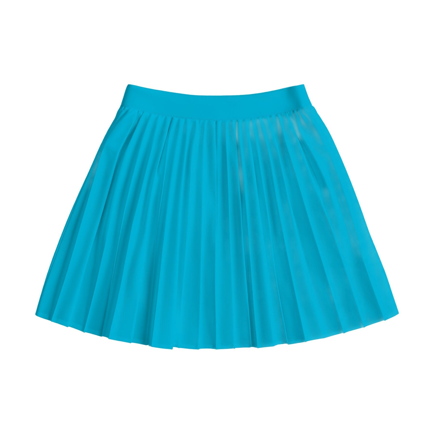 Aqua Back View Womens Skirt Mockup | High-Res Mockup Template | JPG Digital Download | Commercial Licence | MockupBulk