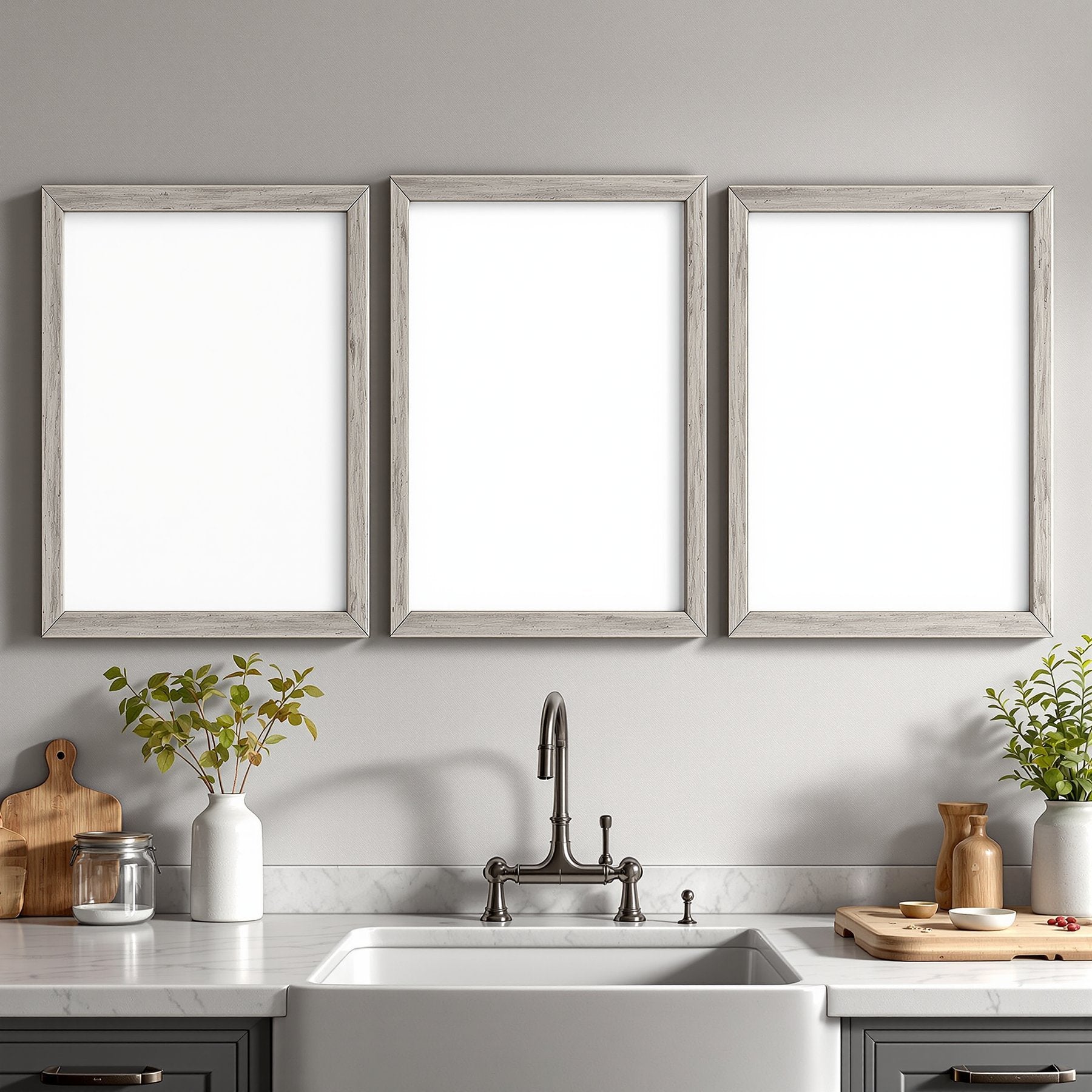 Rustic Frame Mockup — Blank Template #050 — bulkmockup Frame Template | Instant Download JPG | Commercial Use | MockupBulk