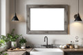 Rustic Frame Mockup — Blank Template #053 — Instant bulkmockup Download | Blank Frame JPG Template | Commercial Use | MockupBulk