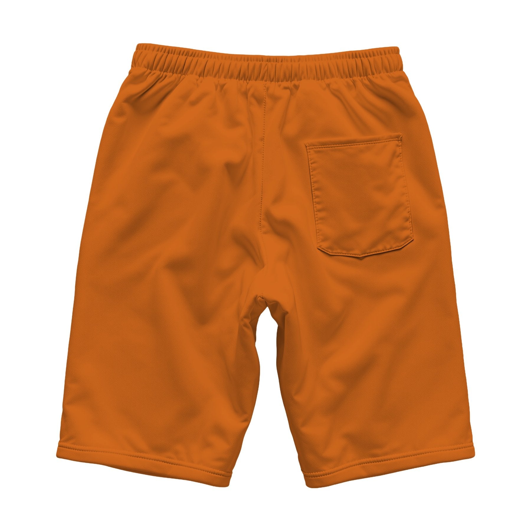 Antique Orange Back View Unisex Shorts Mockup | JPG Mockup Download | For POD Sellers Designers Etsy Shops | Commercial Use | MockupBulk