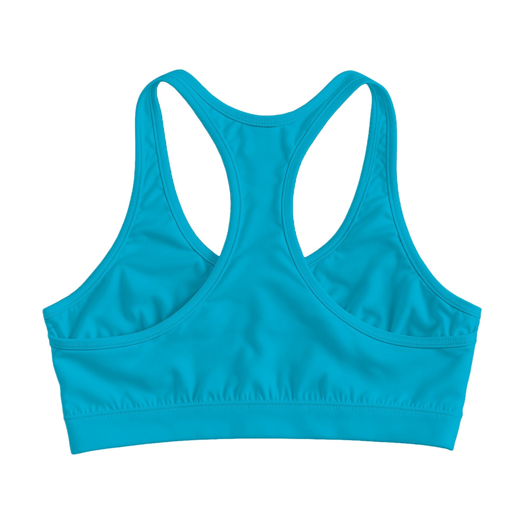 Aqua Back View Womens Active Mockup | Instant Download JPG Mockup | POD Etsy Redbubble Printful | Commercial Use | MockupBulk