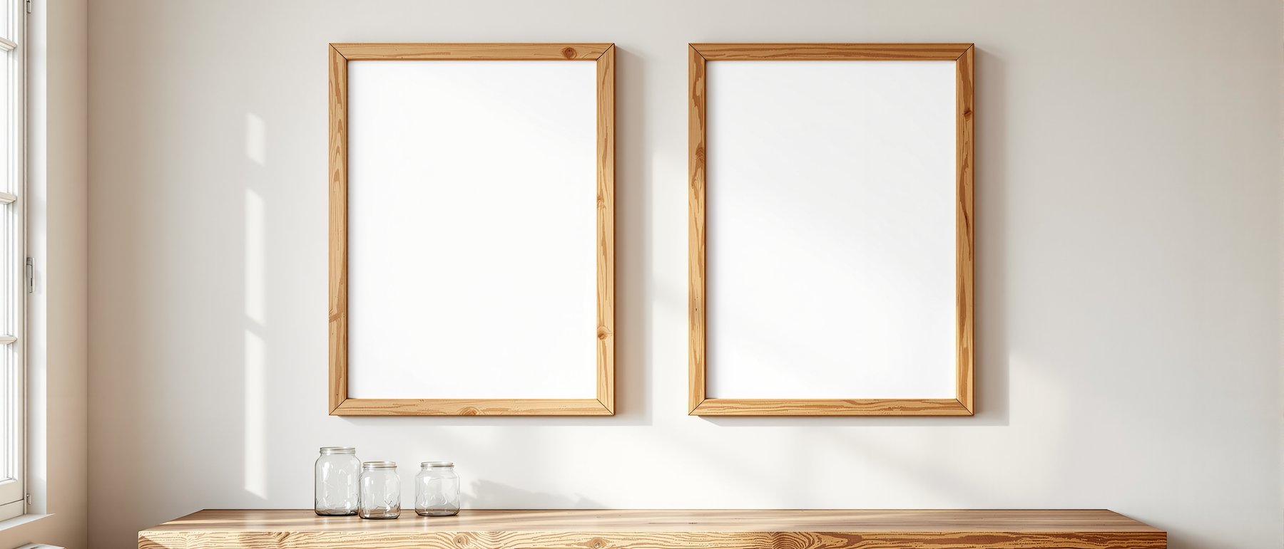 Blank Template #067 Rustic Frame Mockup | Print-on-Demand Frame Mockup | bulkmockup JPG | Commercial Licence | MockupBulk