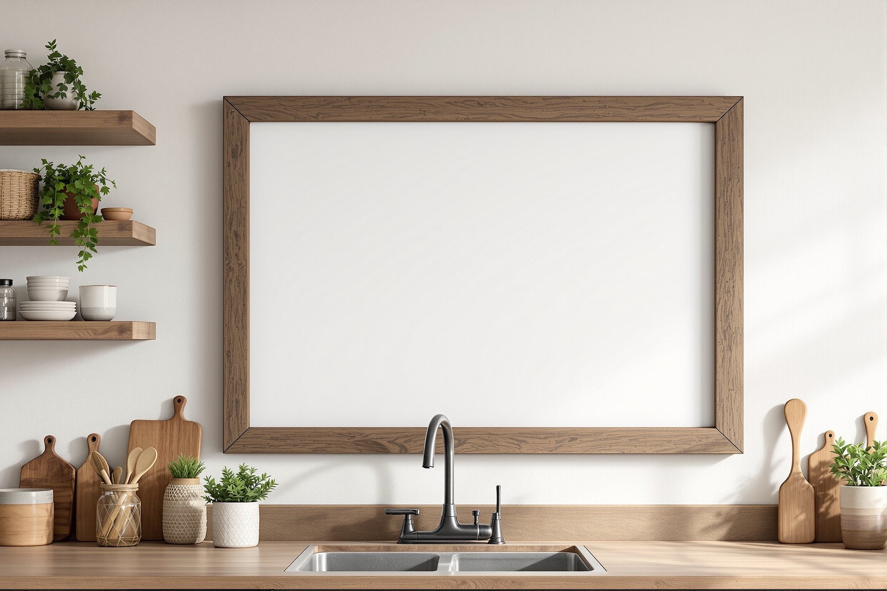 Rustic Frame Mockup | Blank Template #068 — Print-on-Demand Frame Mockup | bulkmockup JPG | Commercial Licence | MockupBulk