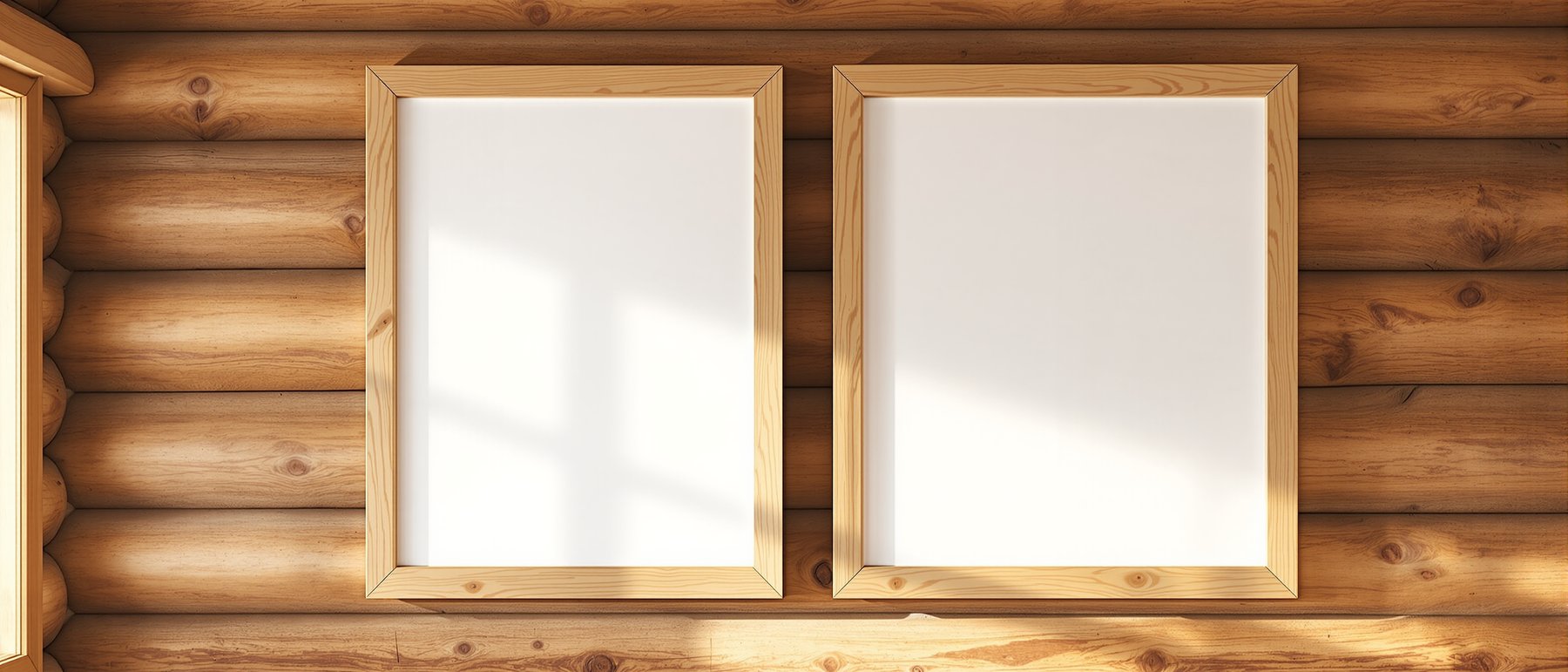 Rustic Frame Mockup | Blank Template #070 — Empty Frame Template | bulkmockup High-Res JPG | Commercial Use Included | MockupBulk