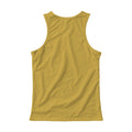 Antique Gold Back View Mens Active Mockup | JPG Mockup Download | For POD Sellers Designers Etsy Shops | Commercial Use | MockupBulk