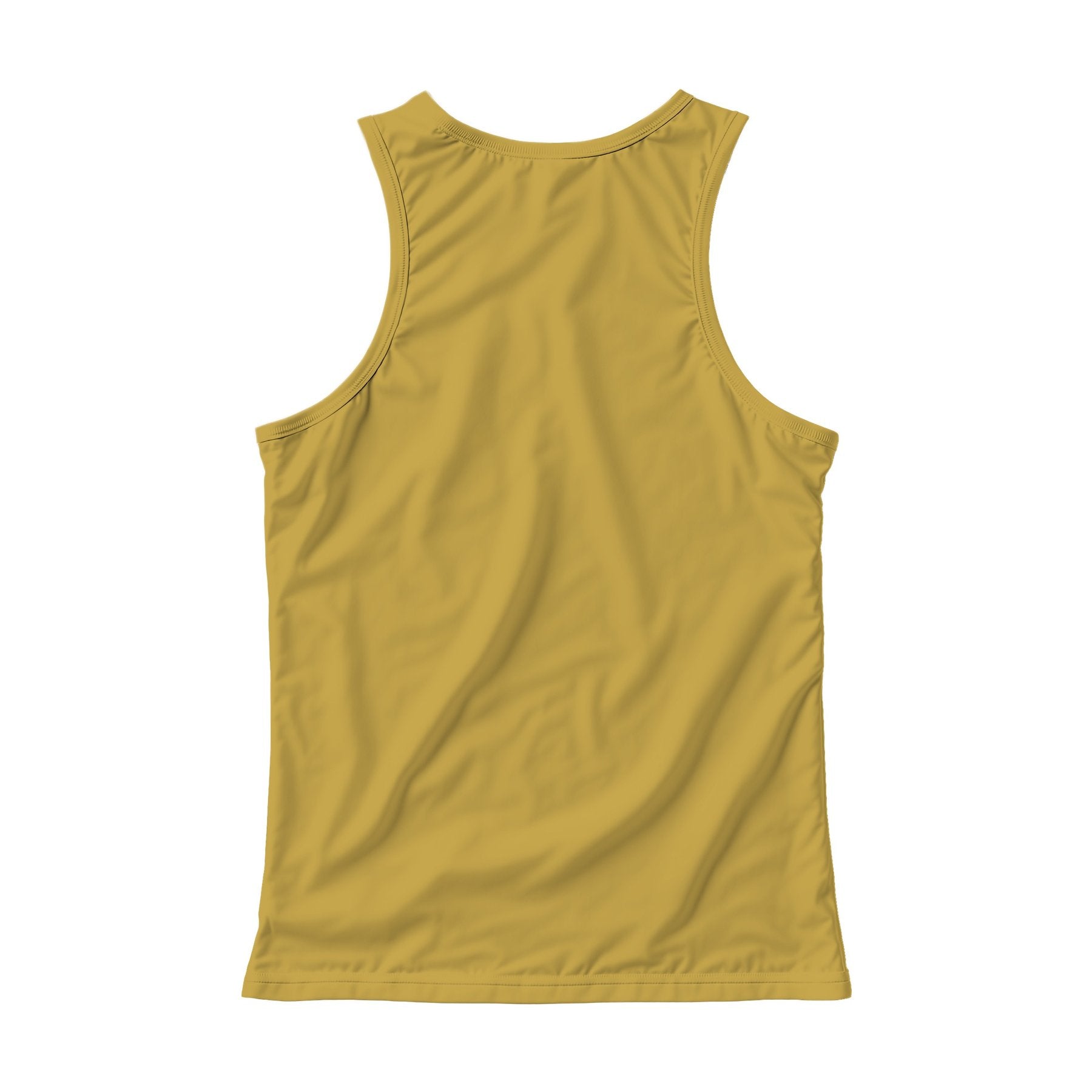 Antique Gold Back View Mens Active Mockup | JPG Mockup Download | For POD Sellers Designers Etsy Shops | Commercial Use | MockupBulk