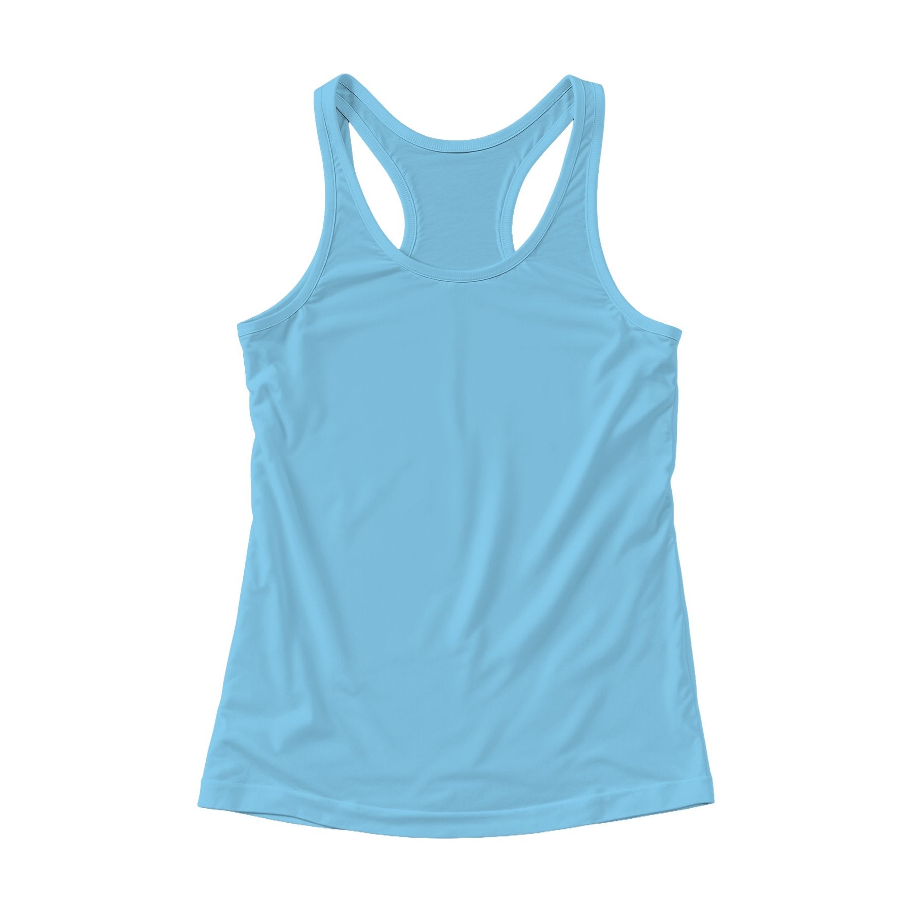 Baby Blue Back View Womens Active Mockup | High-Res Mockup Template | JPG Digital Download | Commercial Licence | MockupBulk