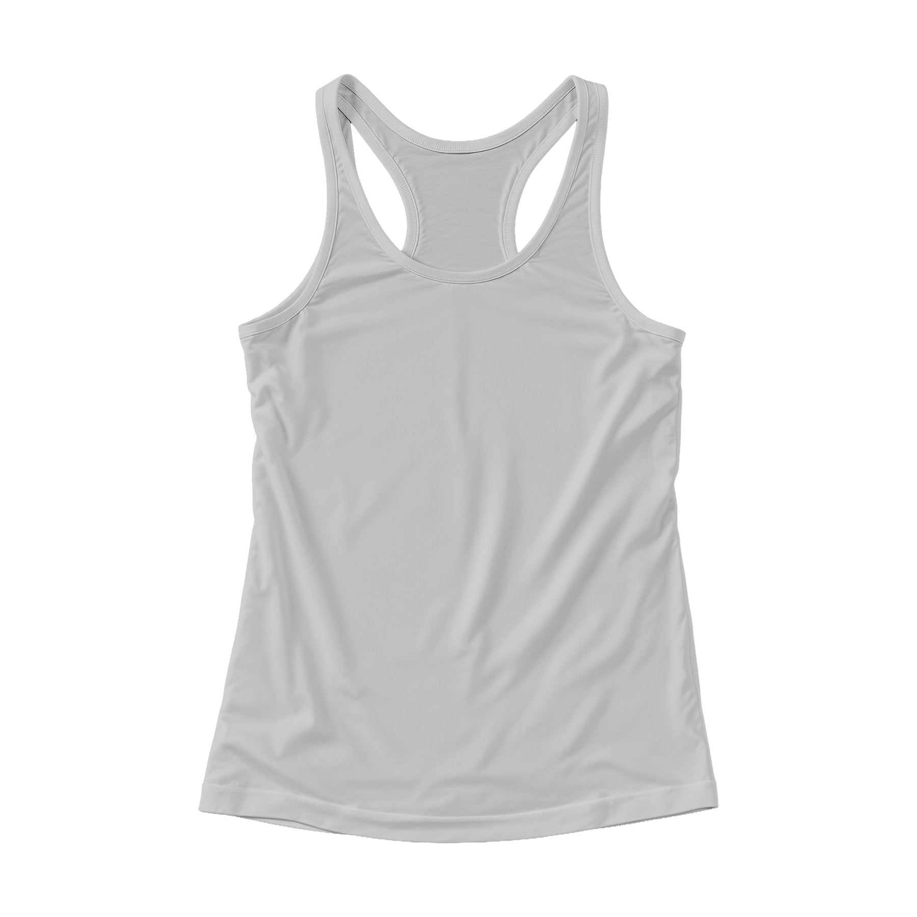 Womens Active Mockup, Light Gray Back View | Digital JPG Mockup | Commercial Licence | For Etsy Printful Printify | MockupBulk