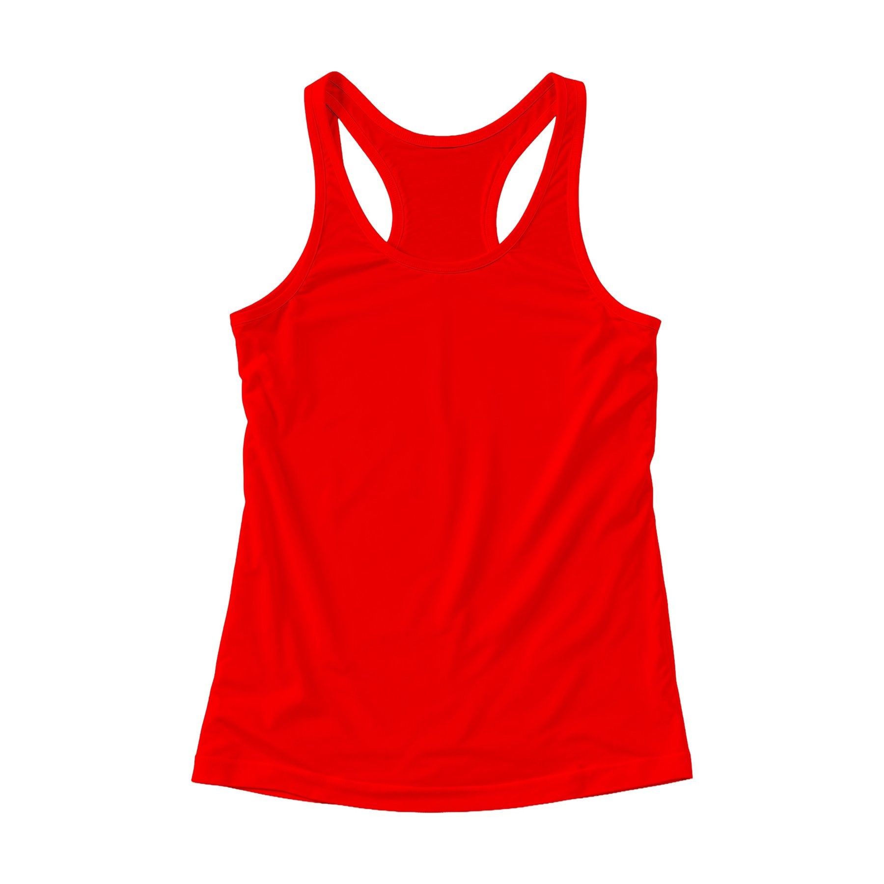Womens Active Mockup | Red Back View | High-Res JPG Template | Instant Digital Download | POD Etsy Shopify | MockupBulk