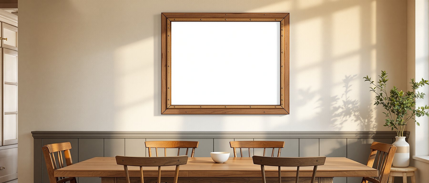Rustic Frame Mockup | Blank Template #081 — Frame Template JPG | Instant bulkmockup Download | Commercial Use | MockupBulk