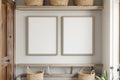 Rustic Frame Mockup — Blank Template #082 — High-Res Frame Template JPG | bulkmockup Mockup Store | Commercial Use | MockupBulk