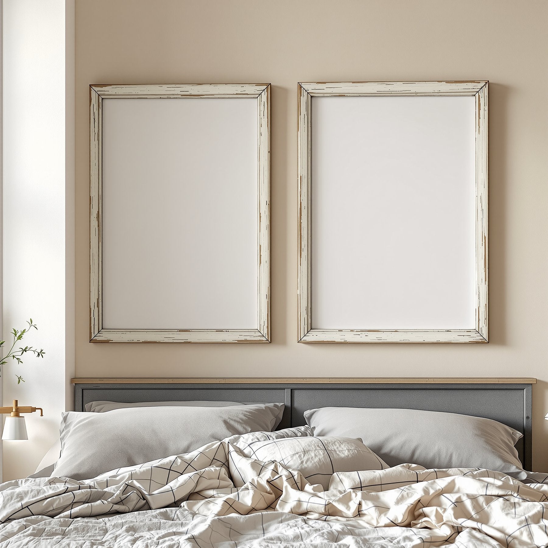Rustic Frame Mockup | Blank Template #085 — Print-on-Demand Frame Mockup | bulkmockup JPG | Commercial Licence | MockupBulk