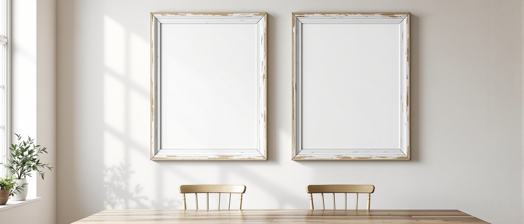 Rustic Frame Mockup | Blank Template #090 | Frame Template JPG | Instant bulkmockup Download | Commercial Use | MockupBulk