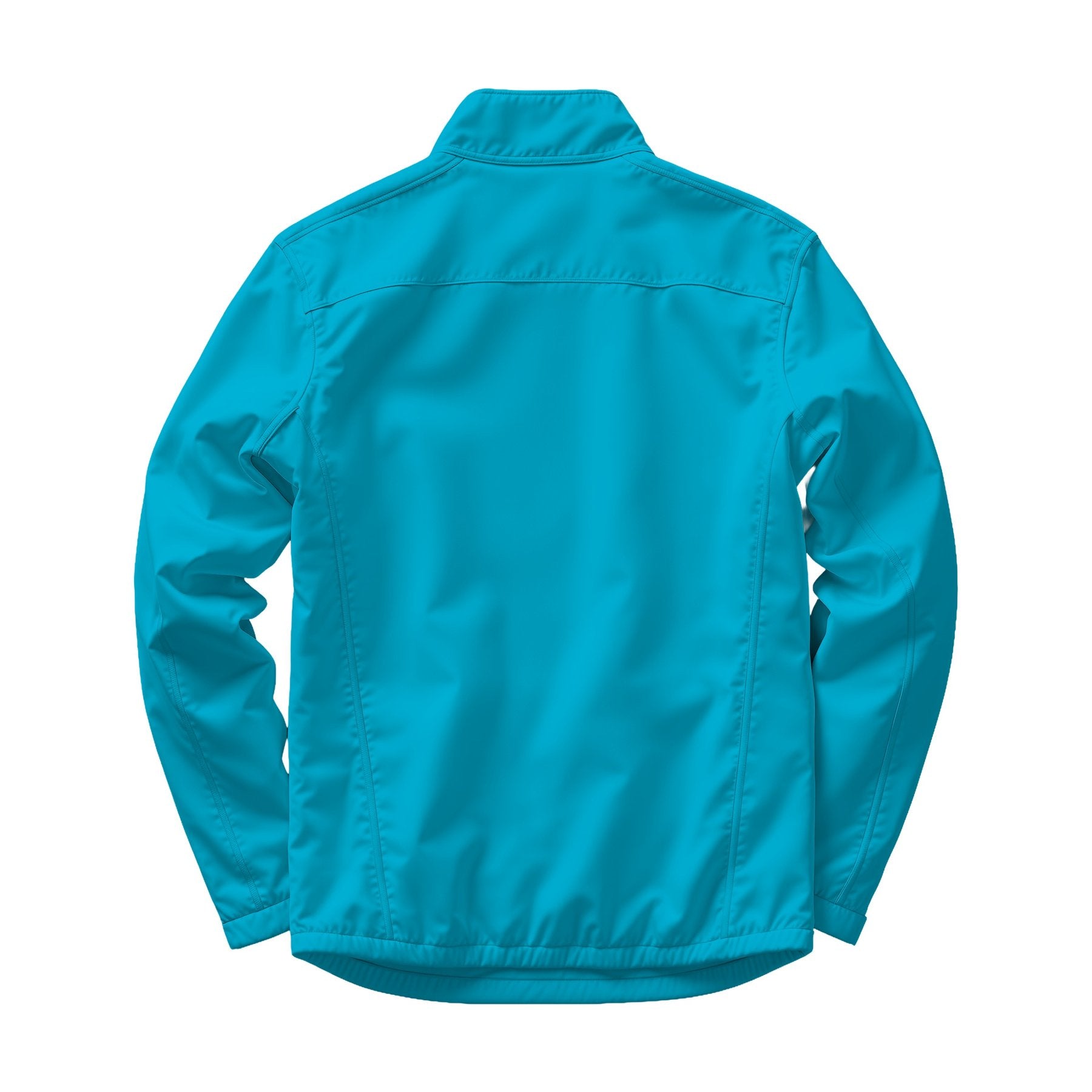 Aqua Back View Unisex Outer Mockup | High-Res Mockup Template | JPG Digital Download | Commercial Licence | MockupBulk