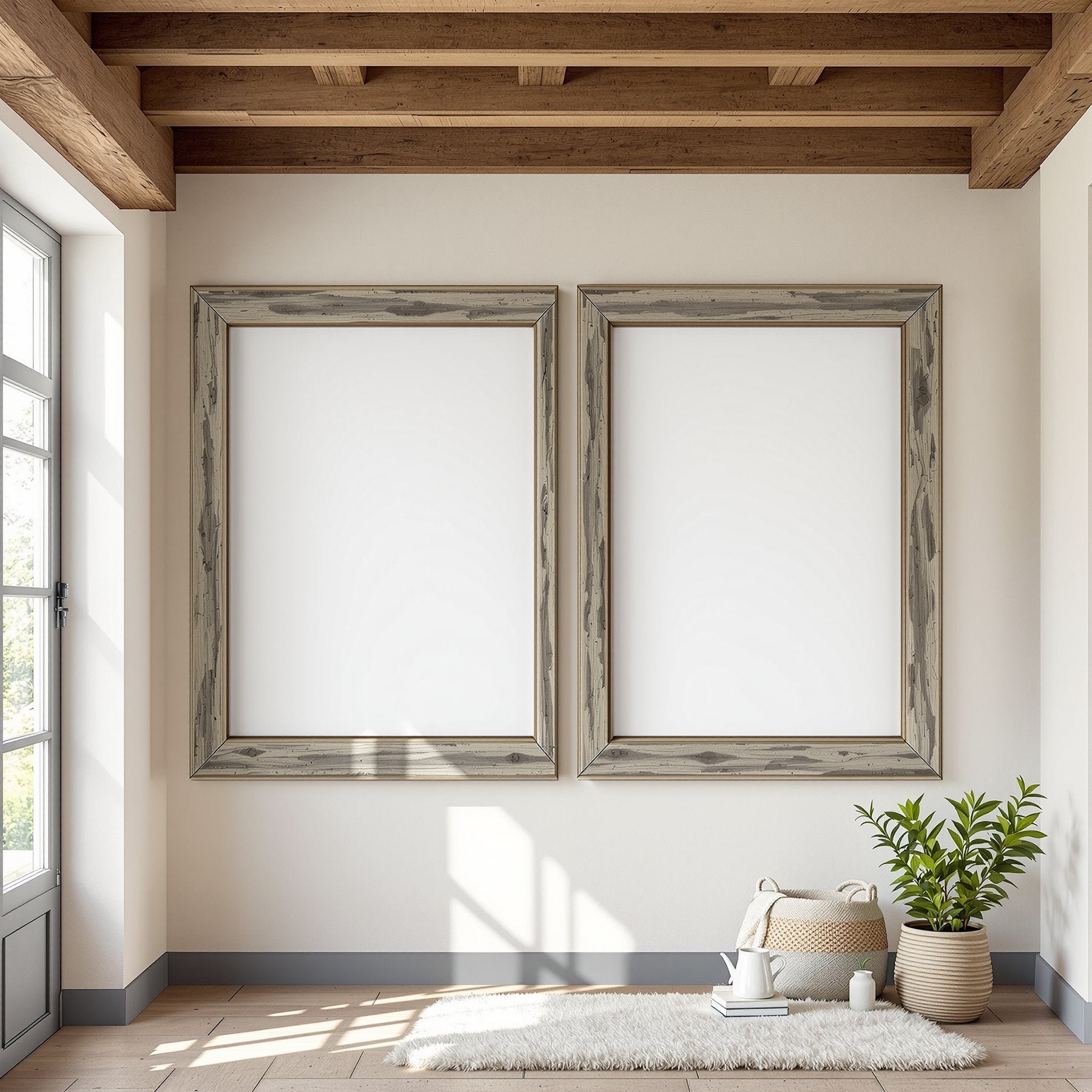 Blank Template #093 Rustic Frame Mockup | Empty Frame Mockup Template | JPG Digital Download | Commercial Licence | bulkmockup Shop
