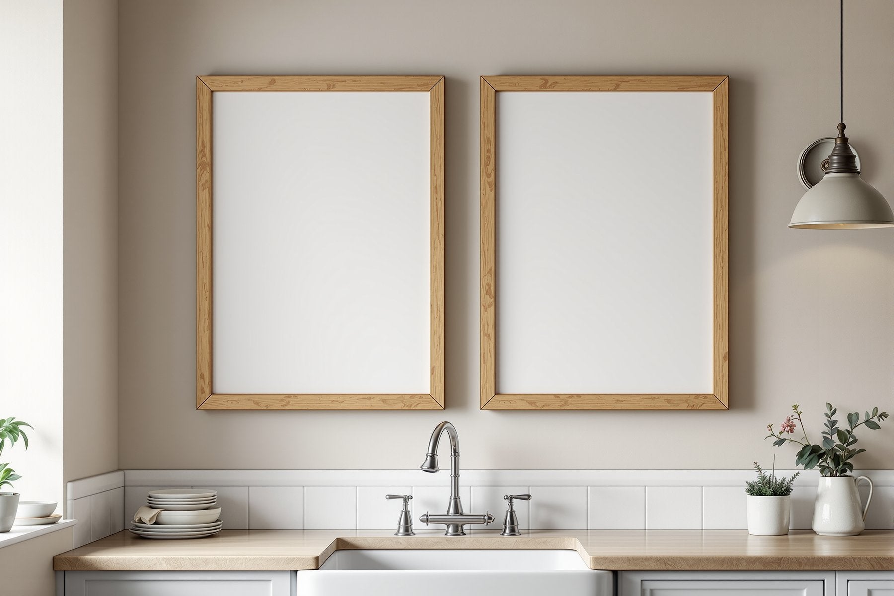 Rustic Frame Mockup | Blank Template #094 — bulkmockup Blank Frame Template | High-Res JPG | Commercial Licence | MockupBulk