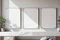 Floating Frame Mockup, Blank Template #001 | bulkmockup Frame Template | Instant Download JPG | Commercial Use | MockupBulk