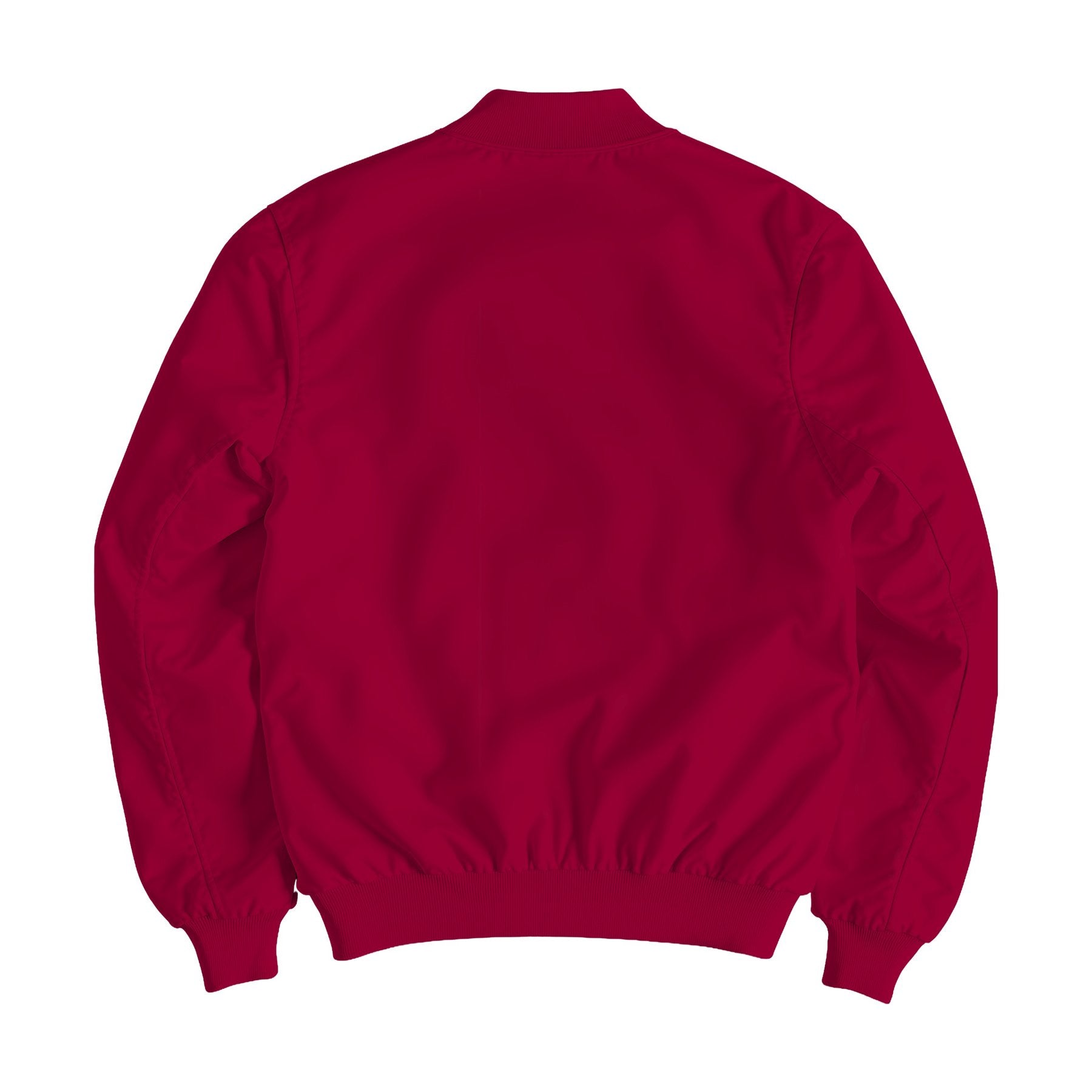Antique Cherry Red Back View Unisex Outer Mockup | Instant JPG Download | Commercial Licence | Etsy POD Print Mockup | MockupBulk