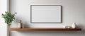Blank Template #003 Floating Frame Mockup | Blank Frame Mockup JPG | Commercial Licence | bulkmockup Download | MockupBulk