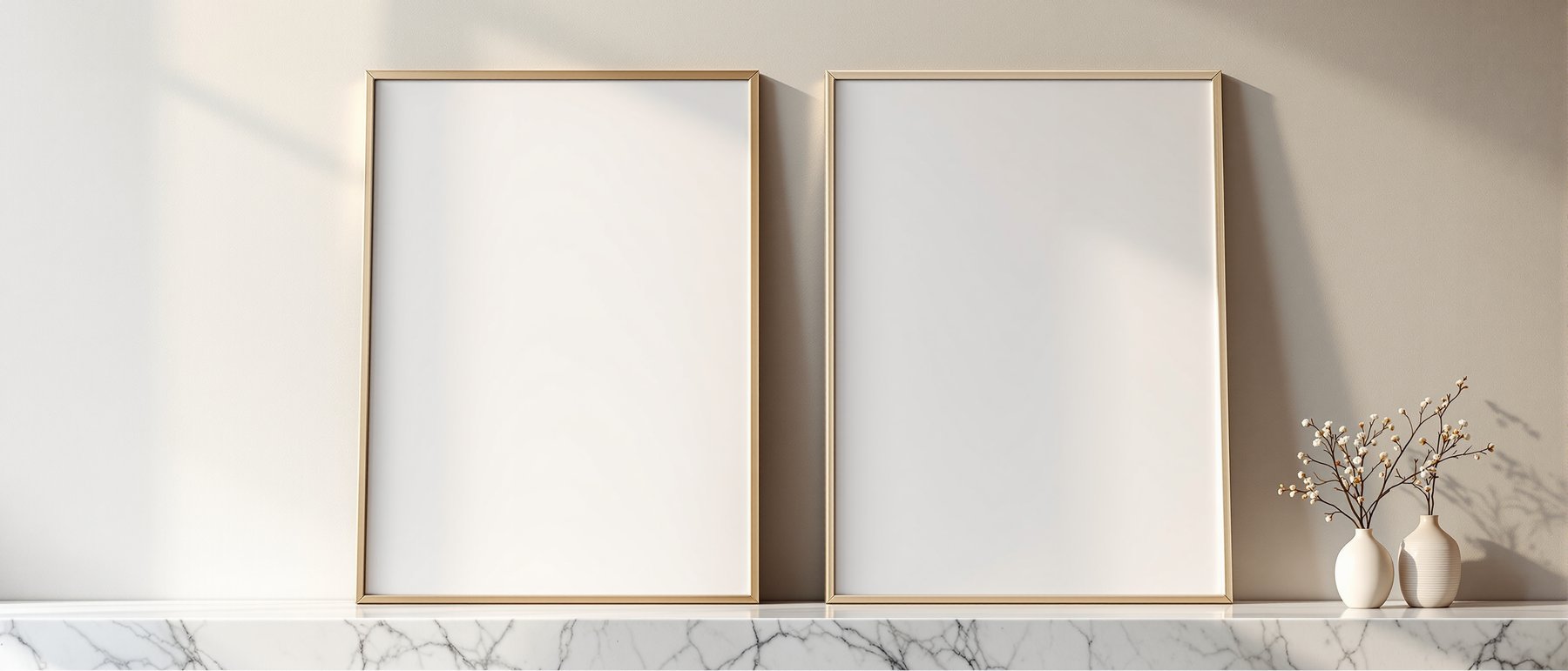 Floating Frame Mockup | Blank Template #006 — Frame Mockup JPG Download | bulkmockup Template | Commercial Licence | MockupBulk