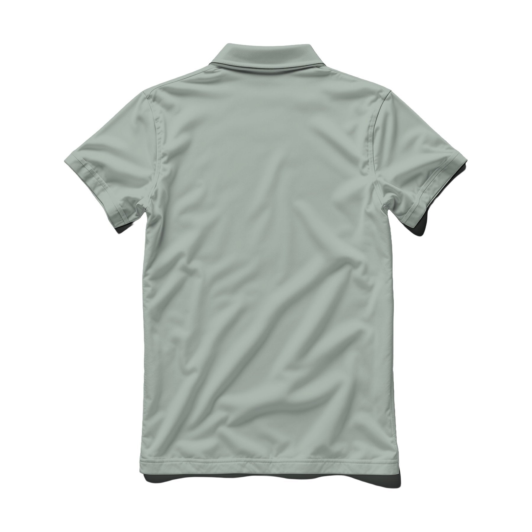 Mens Work Mockup — Ash Back View — High-Res Mockup Template | JPG Digital Download | Commercial Licence | MockupBulk