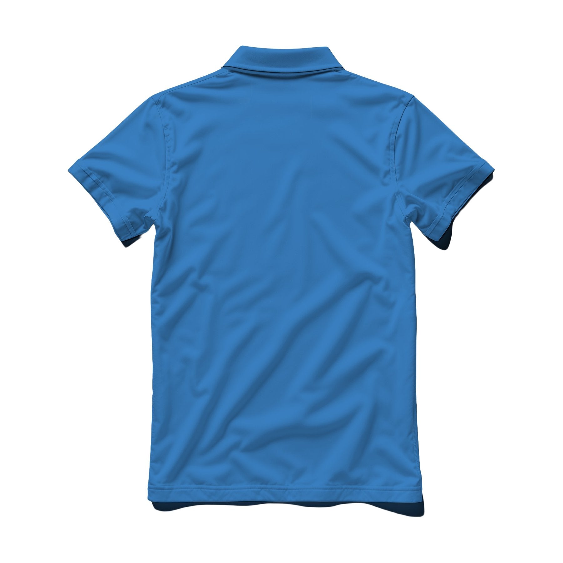 Mens Work Mockup, Azure Back View | High-Res JPG Instant Download | Commercial Use | Etsy POD Shopify Template | MockupBulk