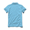 Mens Work Mockup | Baby Blue Back View | Instant Download JPG Mockup | POD Etsy Redbubble Printful | Commercial Use | MockupBulk