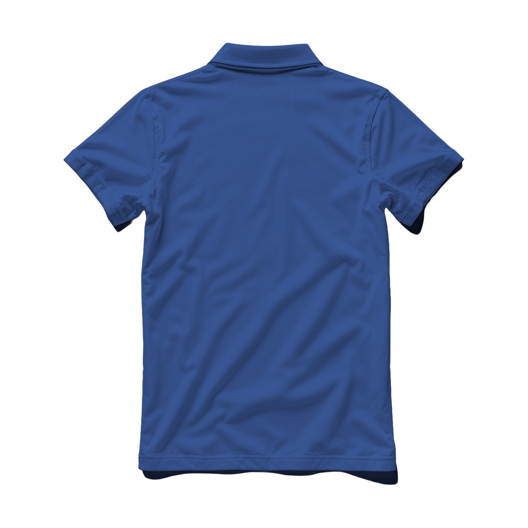Mens Work Mockup — Blue Storm Back View — POD Print Mockup | Instant JPG Download | Commercial Licence Included | MockupBulk