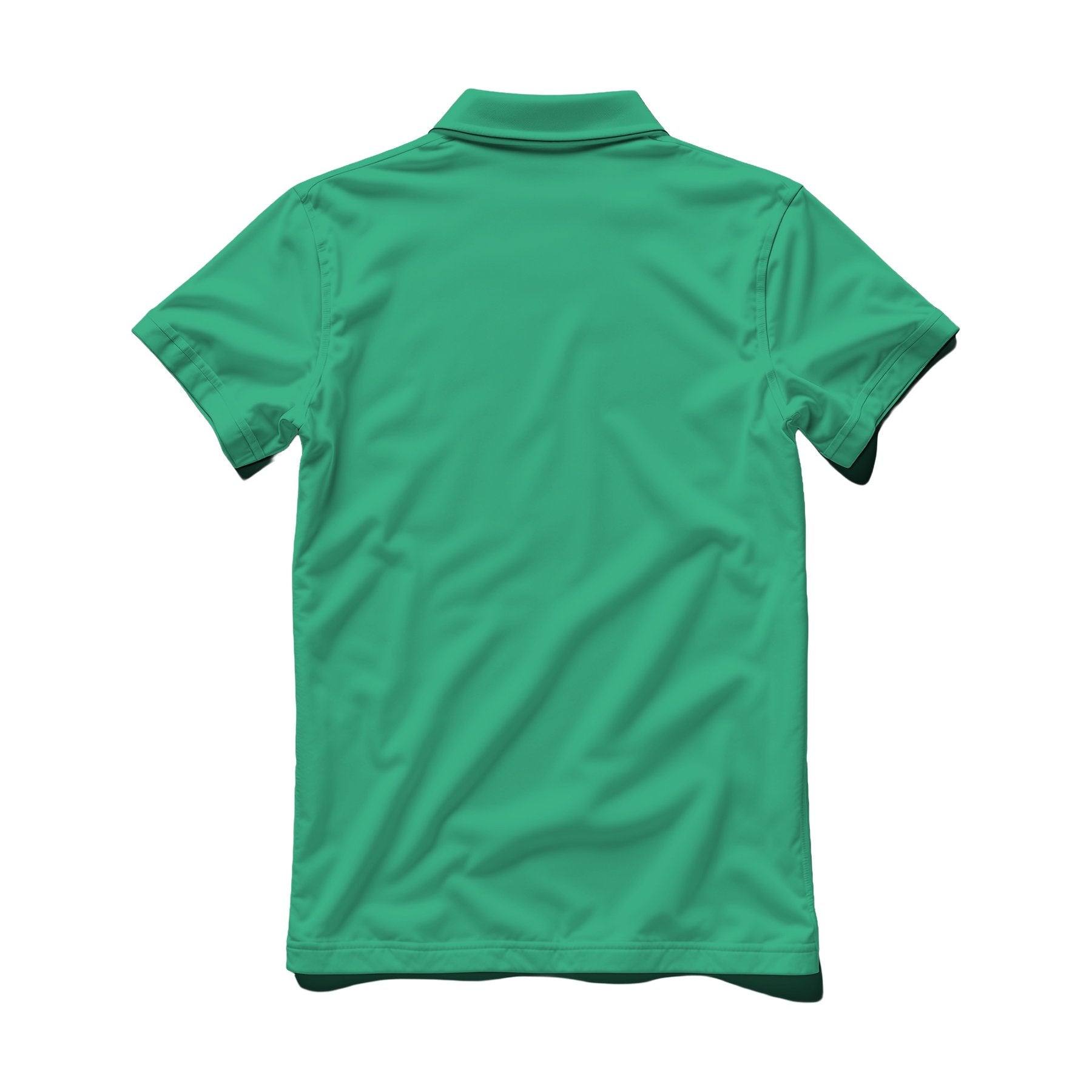 Mens Work Mockup, Bright Mint Back View | High-Res JPG Template | Instant Digital Download | POD Etsy Shopify | MockupBulk